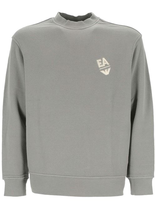 Cool grey cotton sweatshirt EMPORIO ARMANI | 3D1MEC1JODZ0664